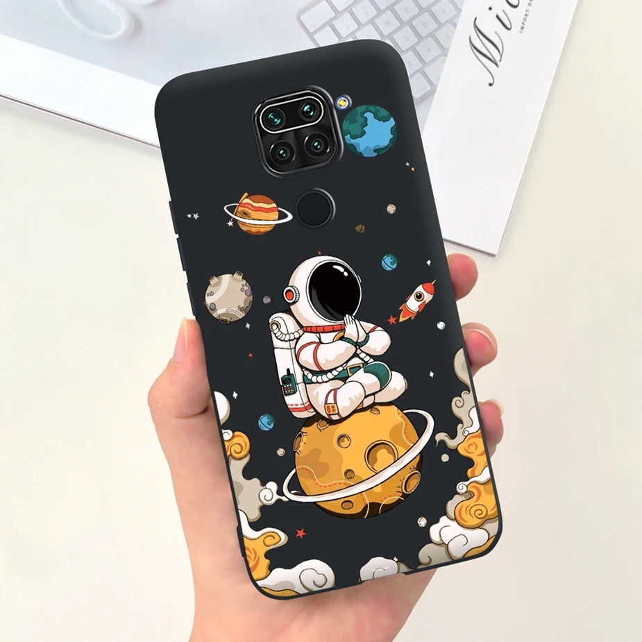 Cute Spaceman Cartoon Soft Silicone Phone Case Bumper