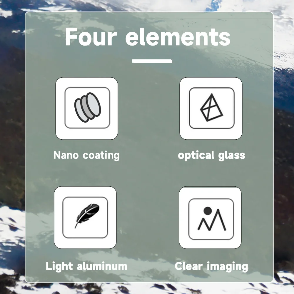 Lot 4IN1 de filtres ND pour DJI Mini 3, incluant ND64 et ND128 pour des poses longues.