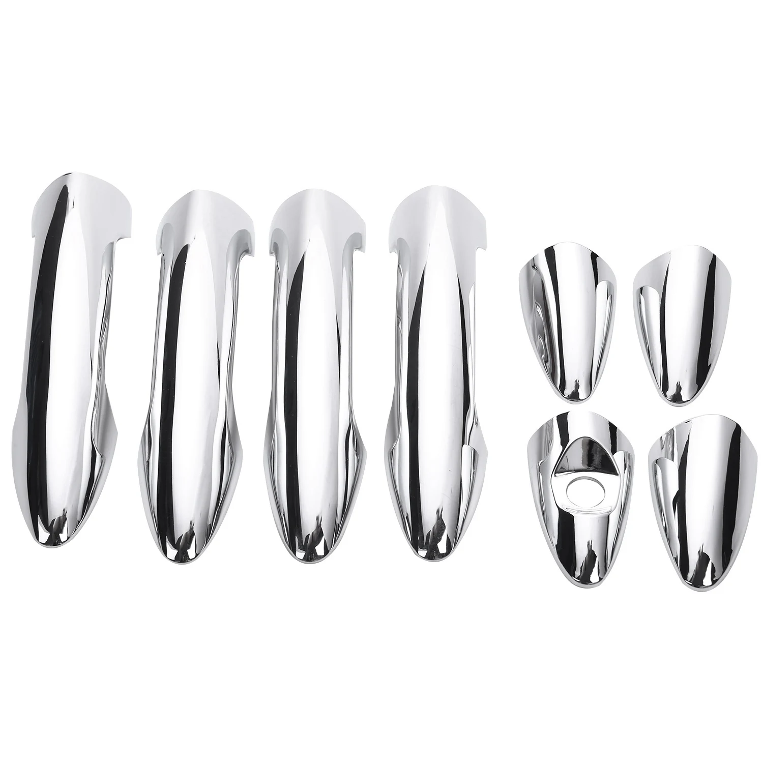 

For Kia K2 Rio 3 Sedan 2011-2015 New Car Chrome Door Handle Cover Sticker Accessories