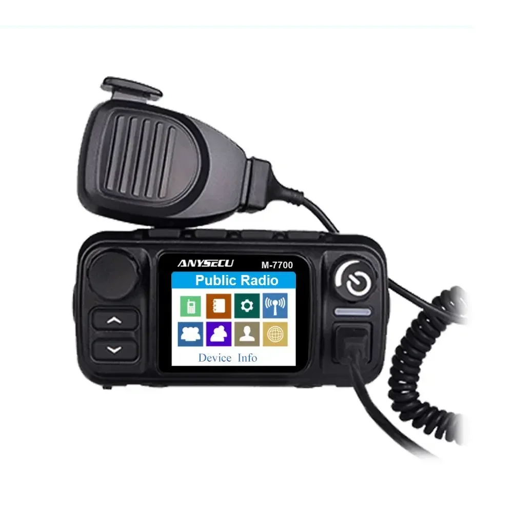 M-7700 4G LTE POC 네트워크 모바일 무전기 M7700 기지국 리눅스 GPS SOS 기능 탑재 Realptt 차량용 무전기