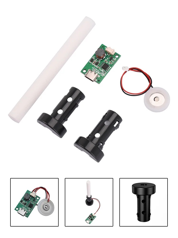 Humidifier Module DIY Kit USB Sprayer Cotton Core Shell With Type C Interface Stm32 Driver Board