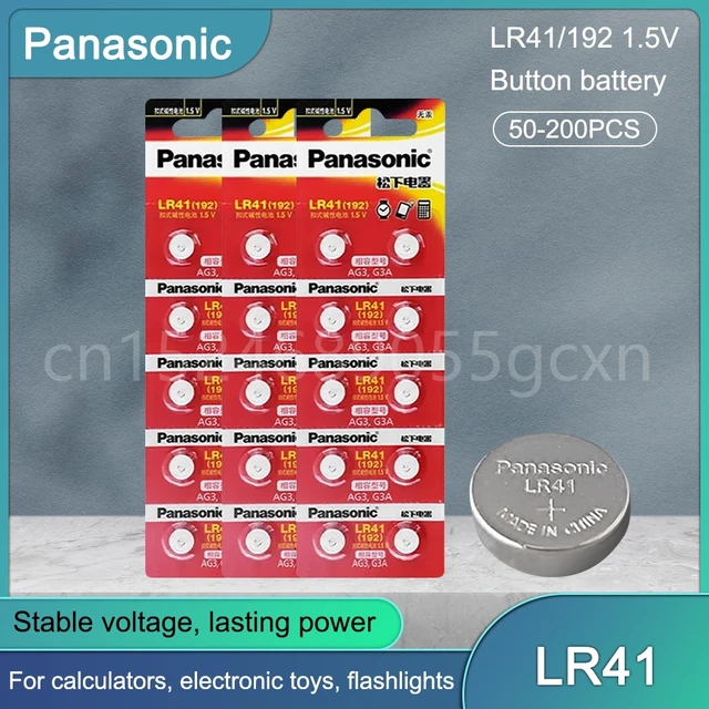 10/30pcs LR41 Button Batteries AG3 392 384 192 SR41 1.5V Long-Lasting  Alkaline Button Cell Batteries For Flashlight Clock Cell Calculators Watch  Batte