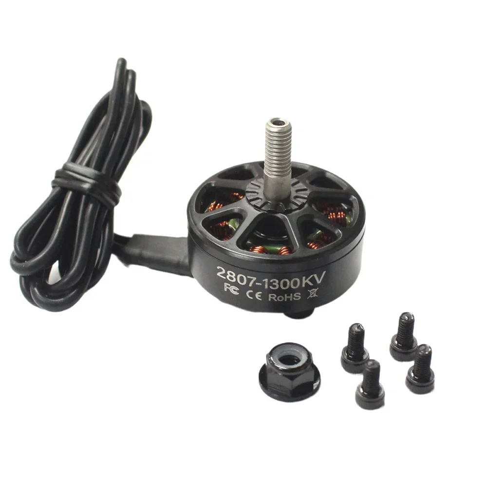 FPV 프리스타일 장거리 LR7 드론용 브러시리스 모터, DIY 부품, X2807 2807 모터, 1700KV, 4S, 1500KV, 1300KV, 6S, 7 인치, 4 개, 8 개