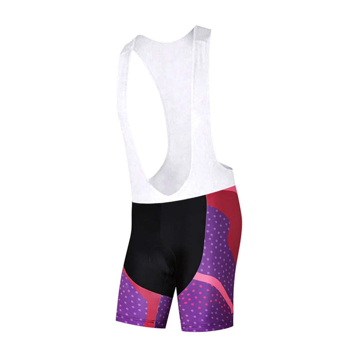 Men's summer cycling shorts Vintage cycling elastic suspenders with gel pads