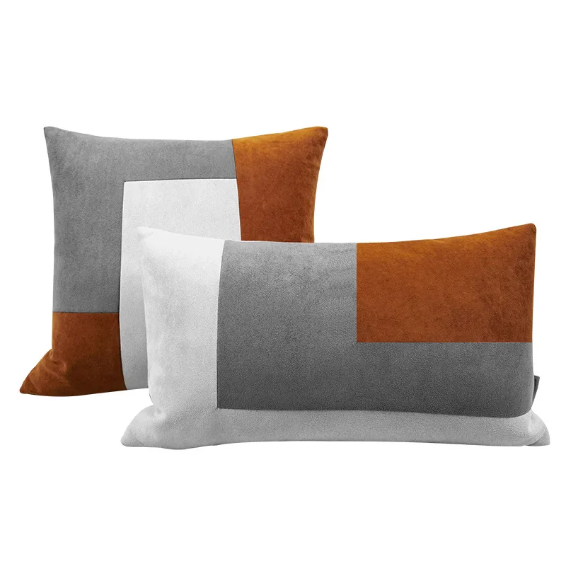 

Modern Geometric Patchwork Cushion Cover Decorative Pillow Case Fashion Art Room Loft Sofa Chair Bedding Coussin