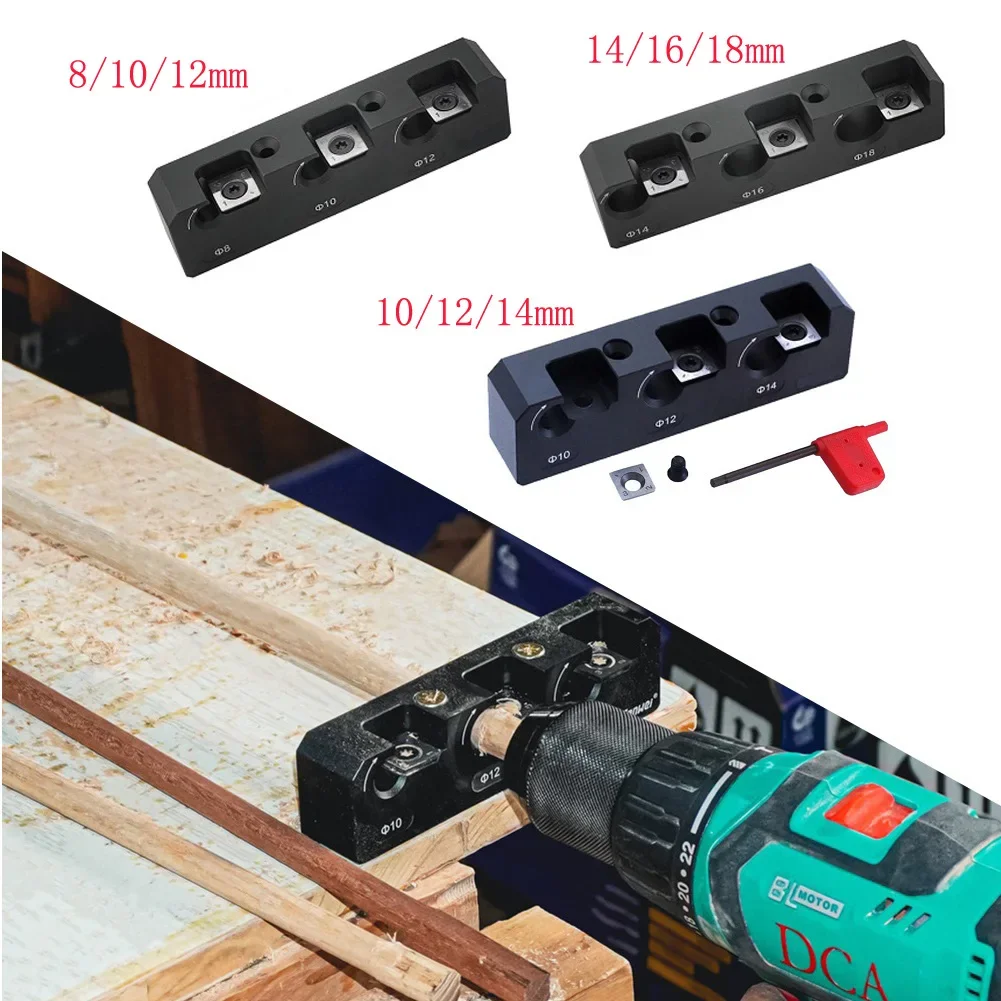 Dowel Plate, Adjustable Dowel Maker Jig Kit,8-20mm Electric Drill Milling  Dowel Round Rod Auxiliary Tool with Carbide Blades - AliExpress