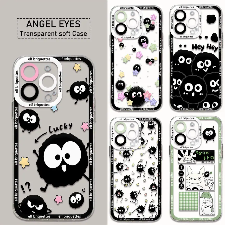 Divertente Custodia Nera Per Telefono Elf Briquet Per Samsung S24 S23 S22 S21 S20 S10 Fe Note20 Note 10 Plus Ultra Lite 5G Cover Morbida In Tpu Traspa