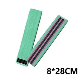 Fitness Resistance Elastic Bands for Exercise and Bodybuilding (1 - Green)