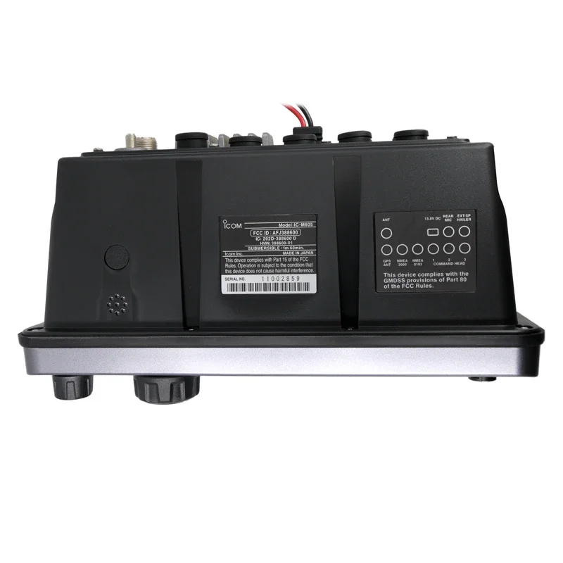 ICOM IC-M605 VHF 해상 무전기 AIS SDR 라디오 GPS 네비게이션 통신 무전기 워키토키
