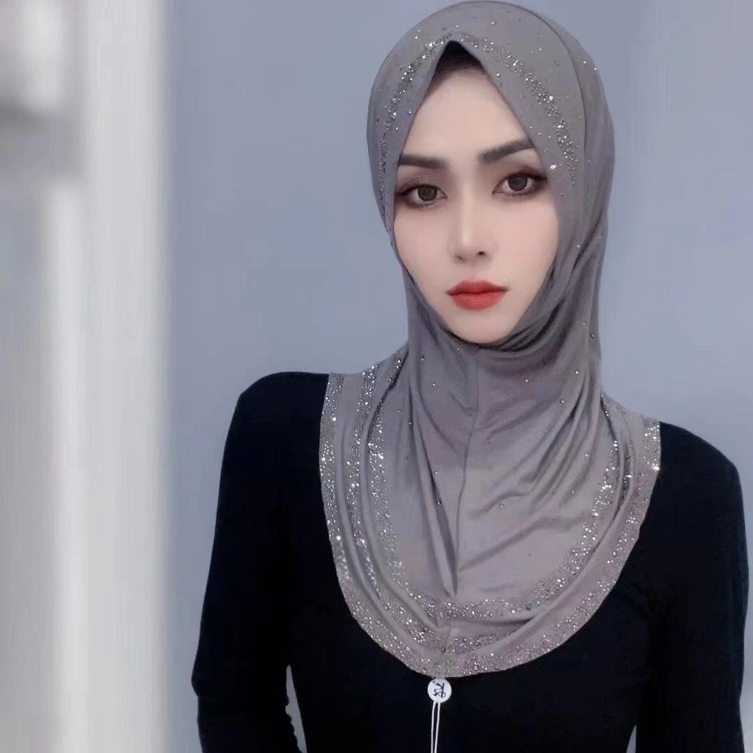 Hijab Muslim Women Shawl Headscarf Freeshipping Luxury Tassels Chiffon Scarf Malaysia Prayer Kufi Islam Saudi Arabia Fashion