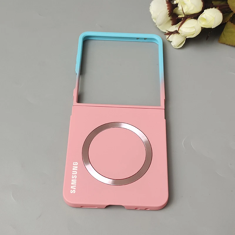 Gradient Shockproof Wireless Charging Case for Samsung Galaxy Z Flip