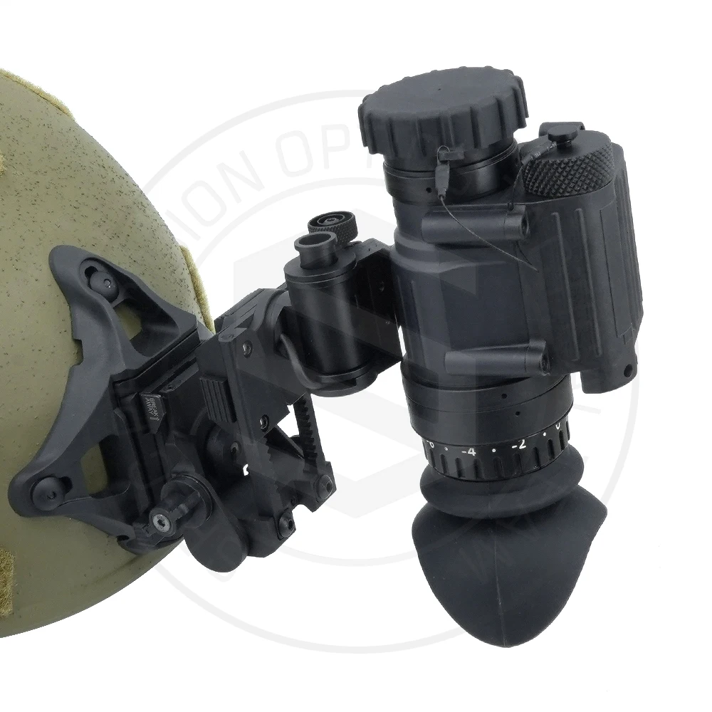 Upgraded Version PVS-14 J-Arm With Dovetail Interface Auto ON/OFF Night Vision NVG Helmet Adapter By Aerospace Grade Aluminum