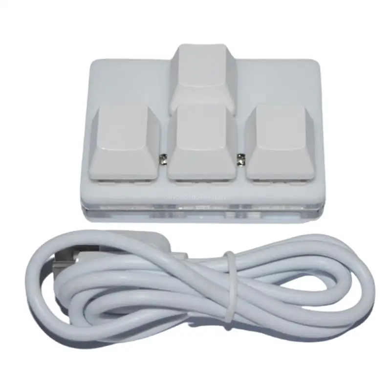 Keyboard 4 Key Direction Arrows Keypad Up Down Left Right Programming USB Mechanical Keypad PC Hot Swappable Keypad - 3