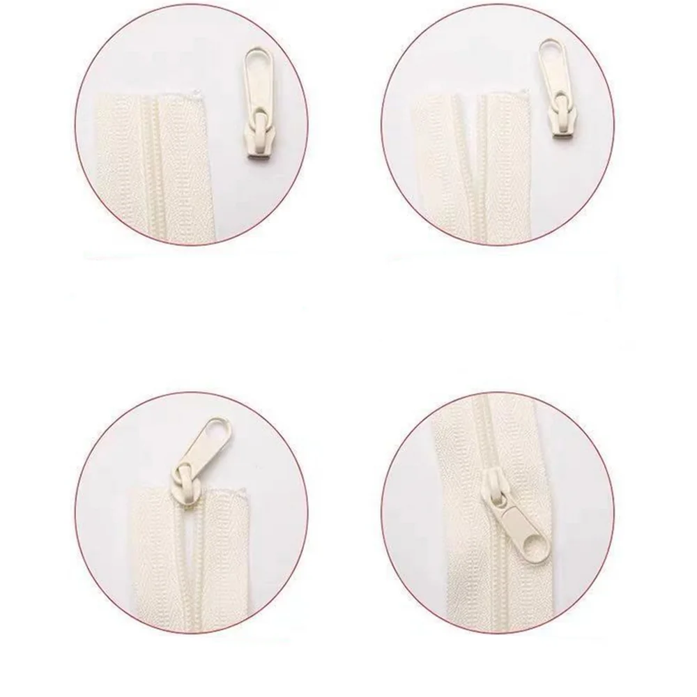 50Pcs Nylon Zipper Puller Slider for Sofa Mattress Tent Luggage zipper pullers zipper sliders zipper heads zipper accessories