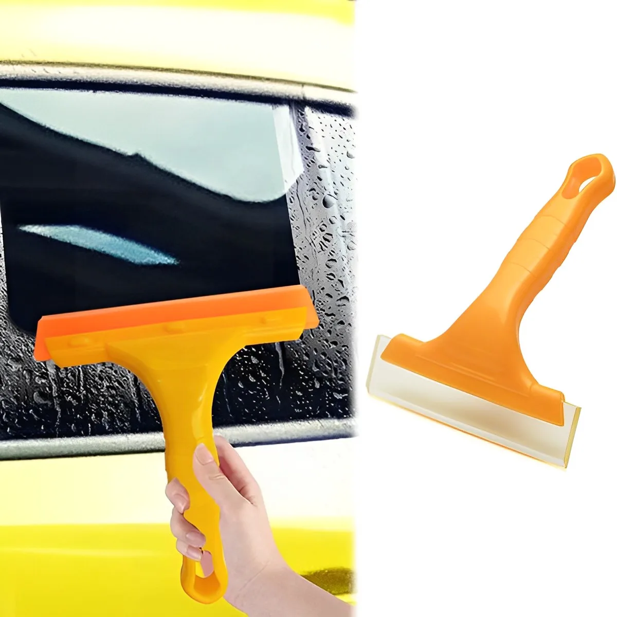 

2/1pcs Car Glass Silicone Water Wiper Windshield Scraper Cleaning Brushes House Window Wash Cleaner Squeegee Blade Brush Tools