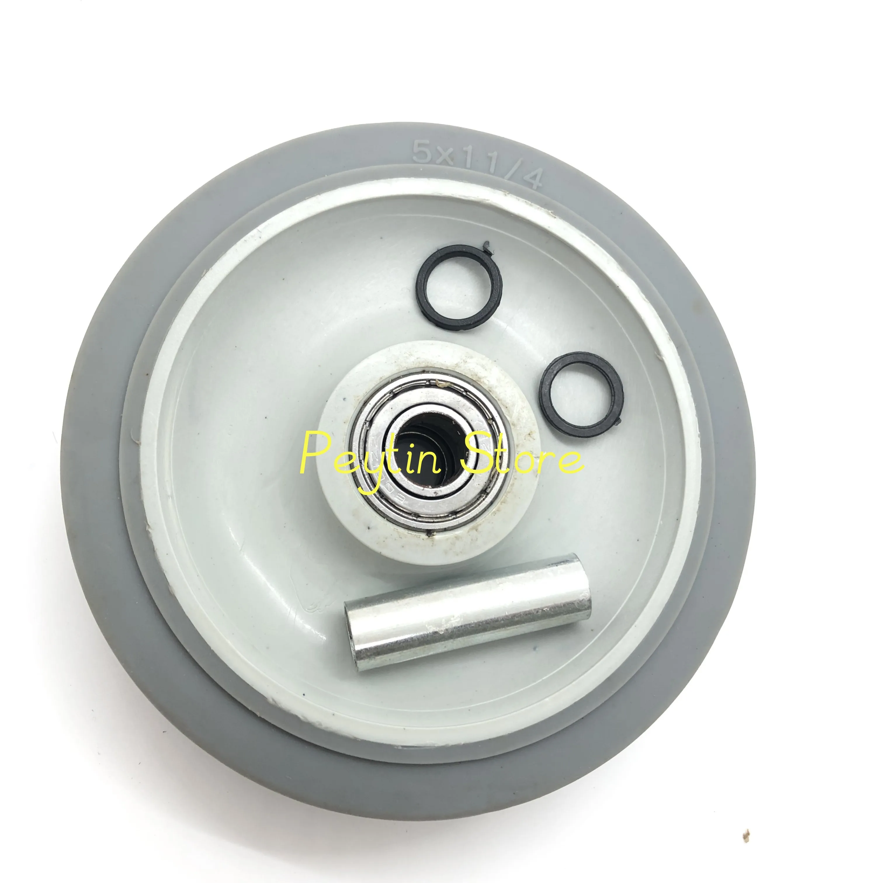 Rueda Carretilla 200mm Rueda De Goma Para Carretilla 200mm - Rodamiento De Bolas Súper Silencioso Ruedas De Acero 200 Mm