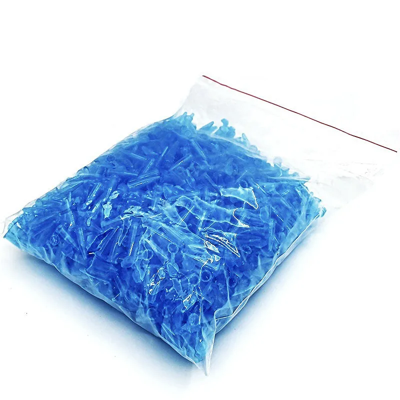 Microtubes Centrifuge Tube PCR Tube 0.5ml Laboratory Centrifugal Bottom Tip Blue EP With Scale Locked Cover 1000/PK Centrifuge Tube