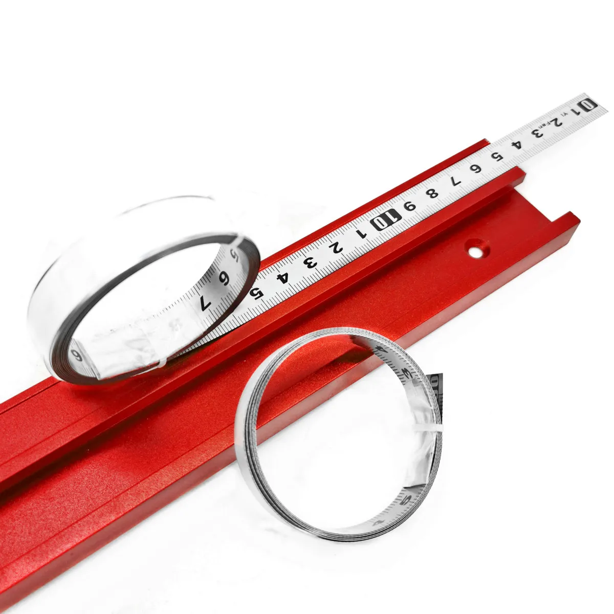 Durable Self-Adhesive Stainless Steel Metric Tape Measure Ruler