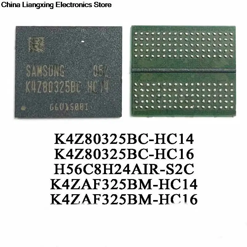 

100% test Original K4Z80325BC-HC14 K4Z80325BC-HC16 K4ZAF325BM-HC14 K4ZAF325BM-HC16 H56C8H24AIR-S2C DDR6 Chipset IC Chip In Stock