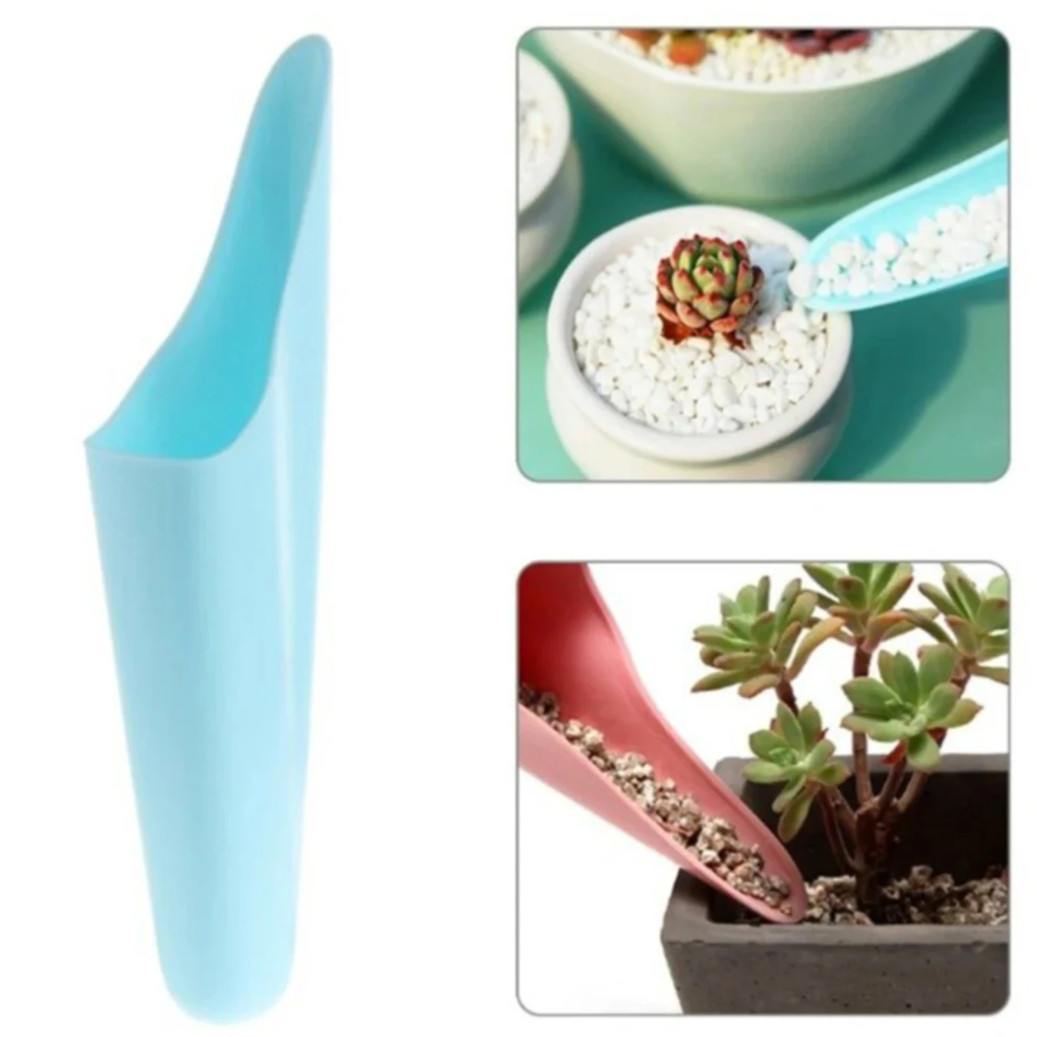Japanese Style Gardening Tools Set - Cultivate, Dig, Transplant Succulents - Soil Scoop, Utility Shovel 3