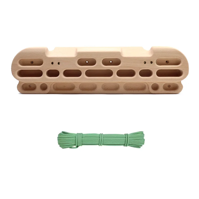 Best Indoor Bouldering Training Climbing Wall Portable Wooden Rock Climbing Hangboard