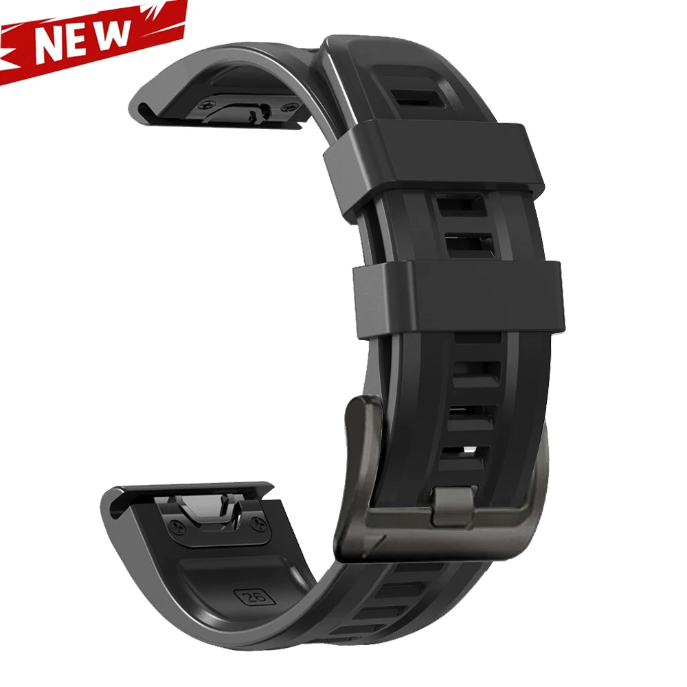 Premium Sport Rubber Bracelet for Fenix8 Watch - Durable and Stylish Strap