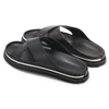 Men's Genuine Leather House Sandals Man Flat Sandal Fishing Slippers Man Summer Sale Genuine Mens Home Slipper Flip Flop Slides