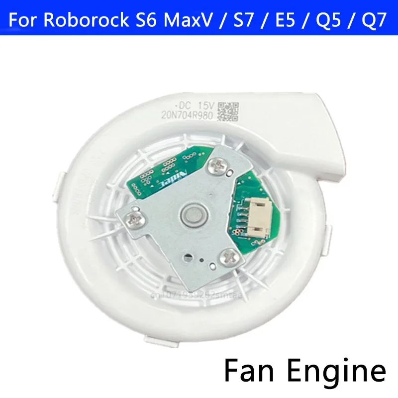 Robô Limpador Gerador de Vácuo Original para Roborock Ventilador 1s S50 S52 S522 s6 Maxv s7 e5 q5 q7 2500pa 5100pa 20n704r980