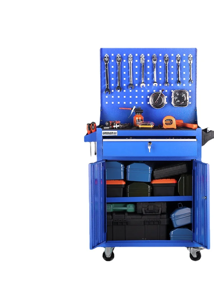Yy Auto Repair Tool Car Multi-Function Trolley Drawer-Type Mobile Tool Cabinet hochey medical emergency abs hospital medical multi function trolley car direct sales new nurse mobile drug crash cart