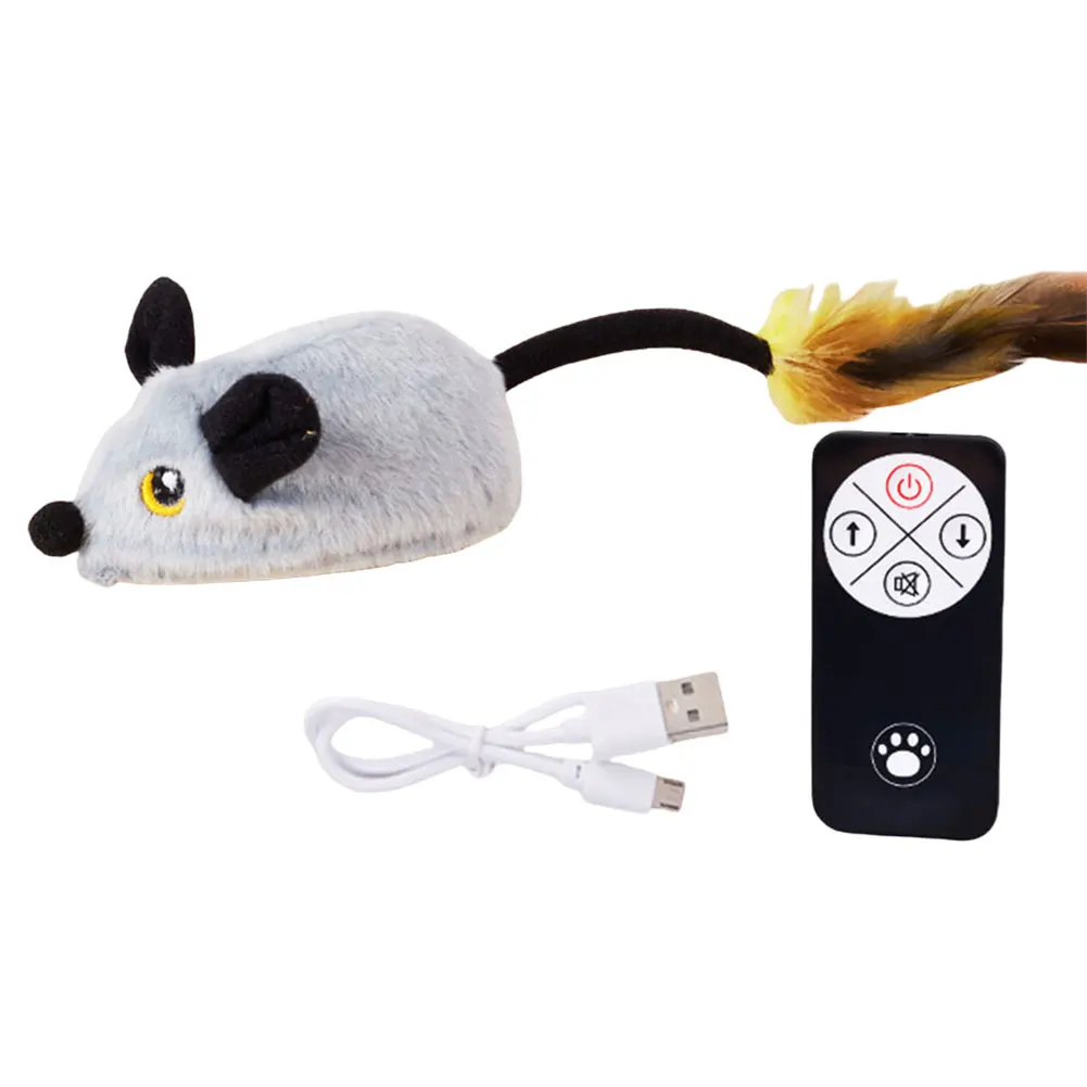 Electronic Interactive Moving Mouse Toy