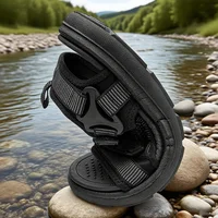 Sandales d'été confortables pour hommes, légères et décontractées, pantoufles de plage et de vacances, chaussures respirantes à la mode, Size40-45 3