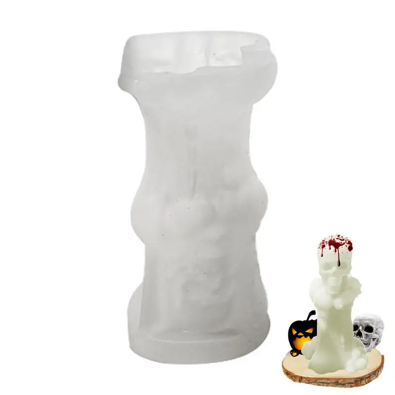 Skull Silicone Mold Skeleton Silicone Molds For Resin Easy Pull Out