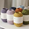 50G/Ball Linen Thread # 5 Lace Fine Thread Handwoven Shawl Carpet DIY Pillowcase Doll Material Wrapped with Fine Linen Thread 3