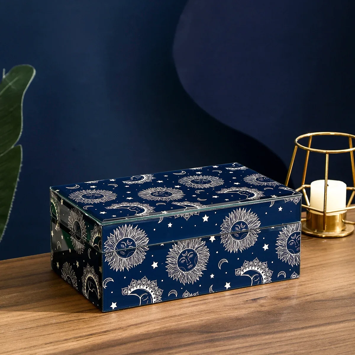 New Sun, Moon and Stars Series of Jewelry Storage Box Jewelry Box Tarot Desktop Storage Personalized Packaging