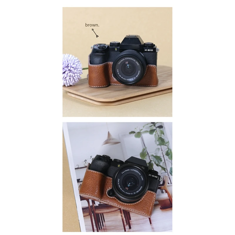 Custodia Per Fotocamera Xs10 Custodia Per Fotocamera In Pelle Pu Per Base Custodia Protettiva Fuji Xs10