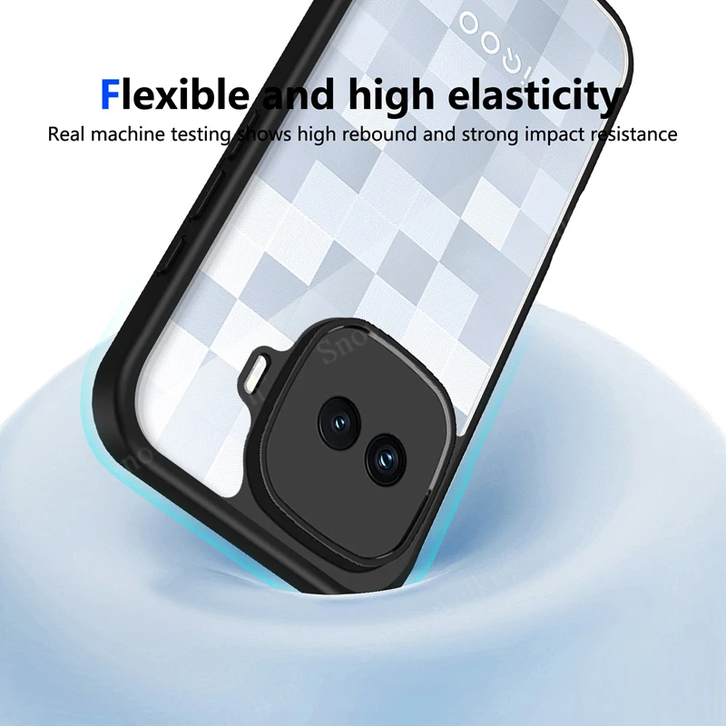 Transparent Silicone Shockproof Clear Phone Case Cover