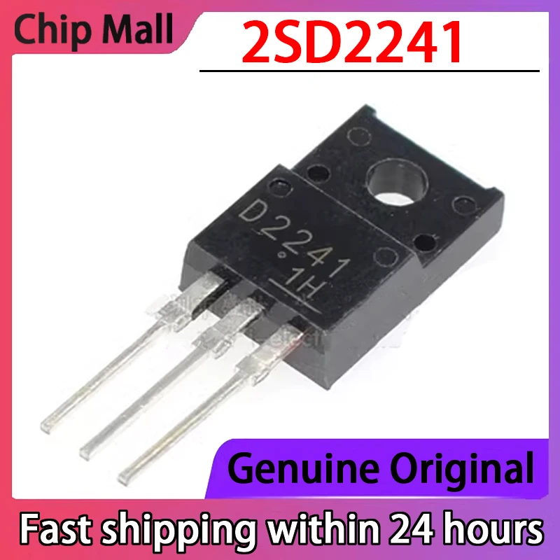 

5PCS 2SD2241 D2241 TO-220F Power Transistor Plug-in Transistor Brand New in Stock