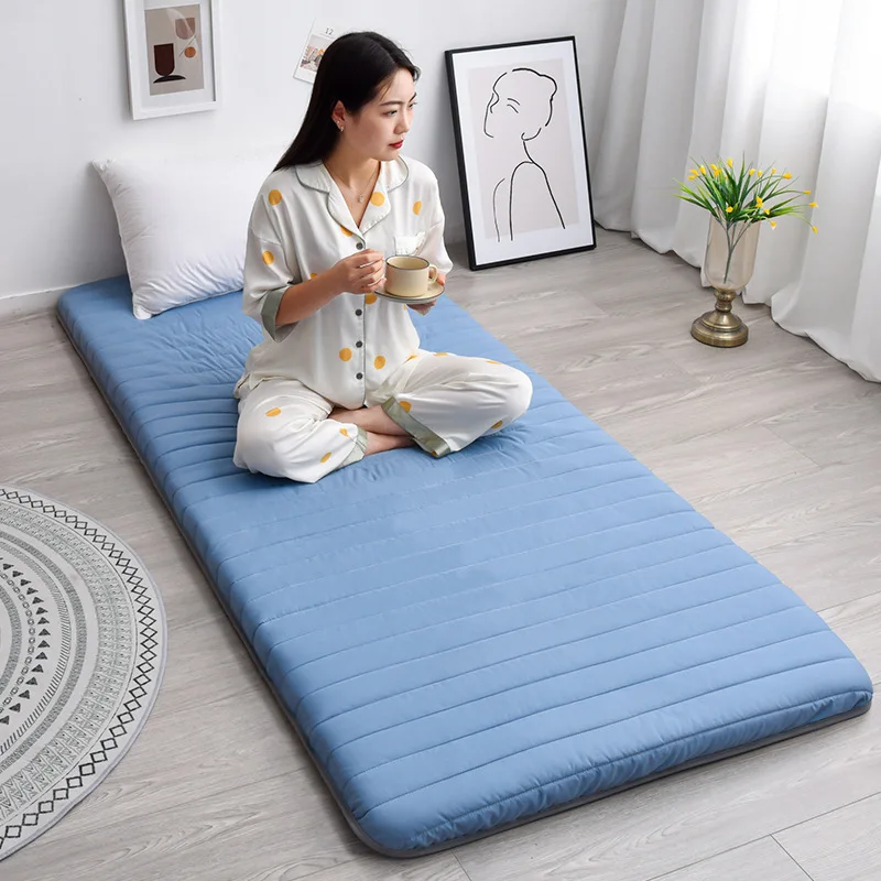 Soy Fiber Bed Mattresses Toppers Comfortable Memory Foam Breathable Antibacterial Cushion Mattress Quilt Mats Colchones Matelas
