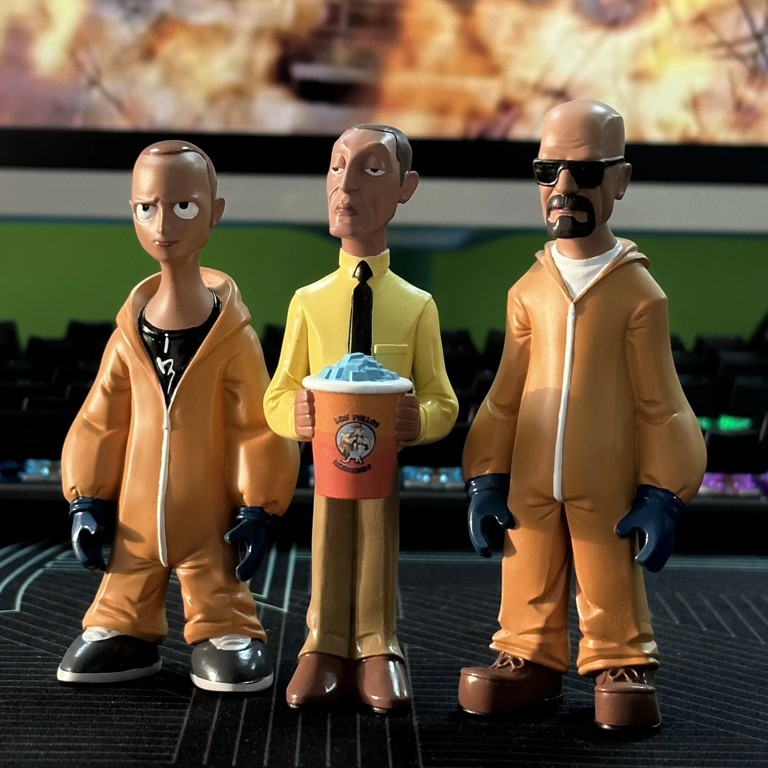 Walt and Jesse in HAZMAT suits - Custom Design Minifigures –