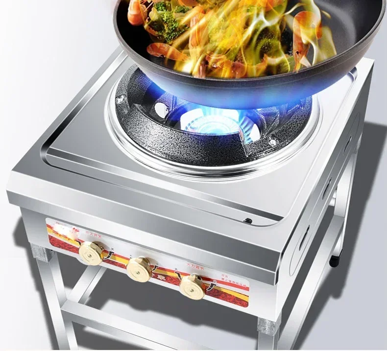 Commercial Hotel Dedicated Single Stove Gas Stove-Fierce Fire, High Pressure Liquefied Gas Burner.