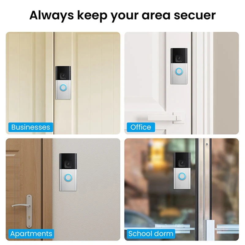 Video Doorbell Mount For Ring Video Doorbell 3/3 Plus/4 For Battery Plus/Pro Doorbell Mounting Holder Accessory