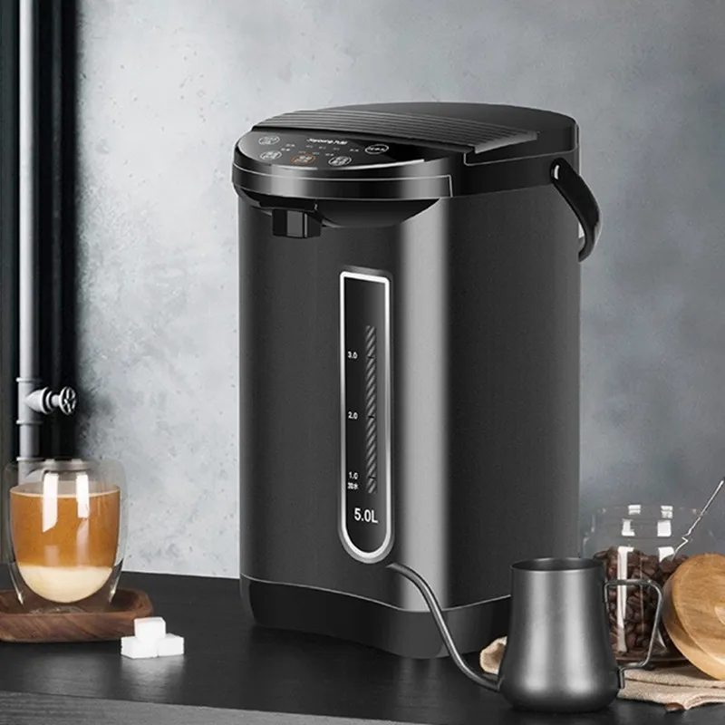 Thermostatic Electric Water Bottle Thermoelectric Kettle 5L Large Capacity  Six Section Insulation 304 Stainless Steel - AliExpress