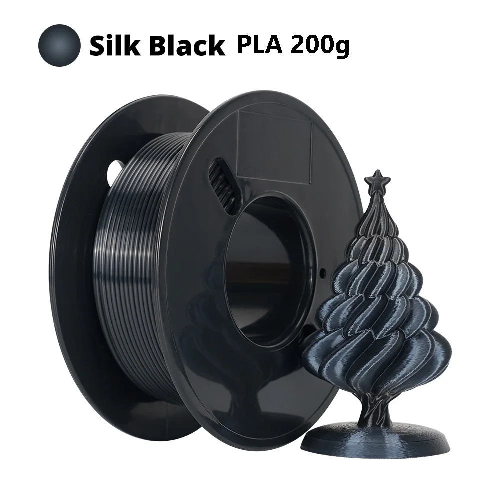 200 גרם tpu טריקולור pla צבע כפול משי Pla 3d הדפס חומר פלסטיק 1.75 מ "מ spool לא בועה ססגוניות