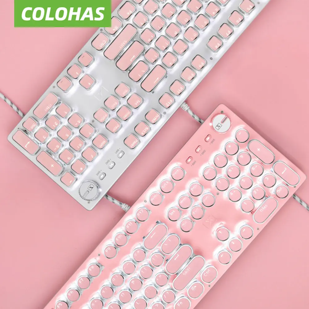 

USB Wired Gaming Mechanical Keyboard Mouse Set For PC Gamer Computer Game Backlit Mechanical Keyboard Gamer Mice Mouse Backlight