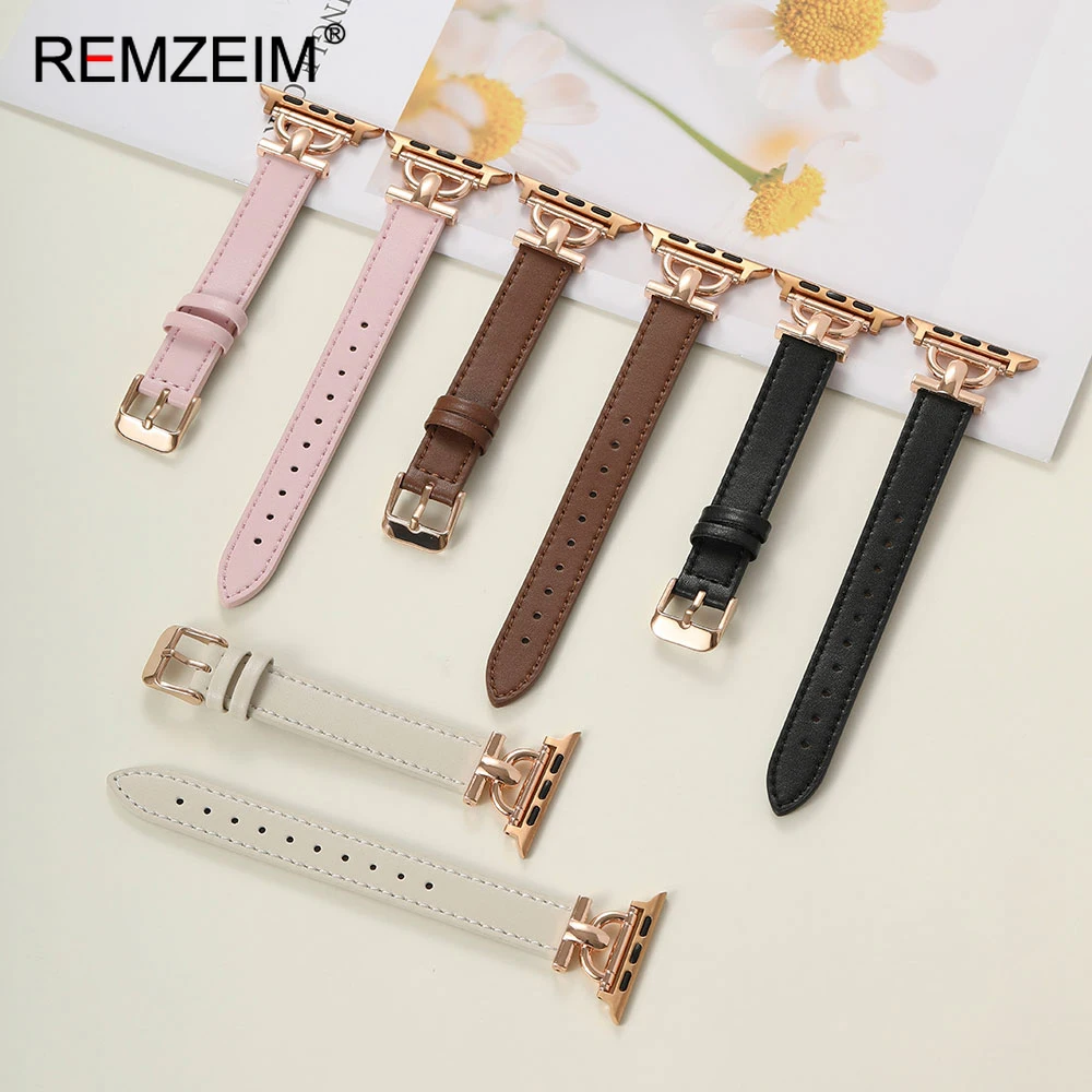 Elegant Women's PU Leather Watch Band - Premium Wrist Strap