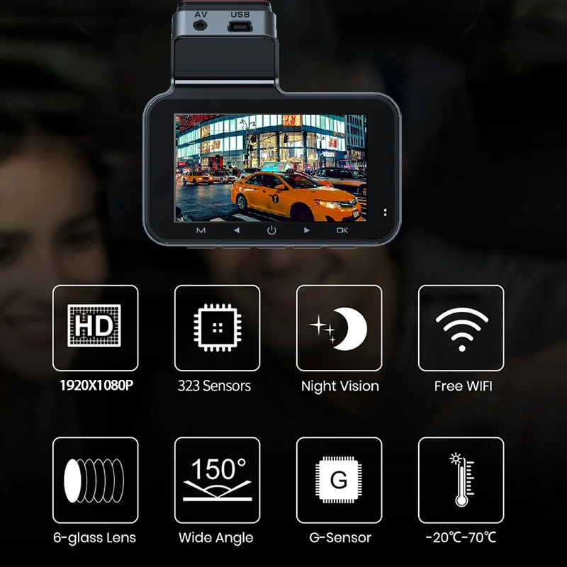  ķ, WIFI Dvr ,   Ĺ ī޶,    ,   ׼, 1080P