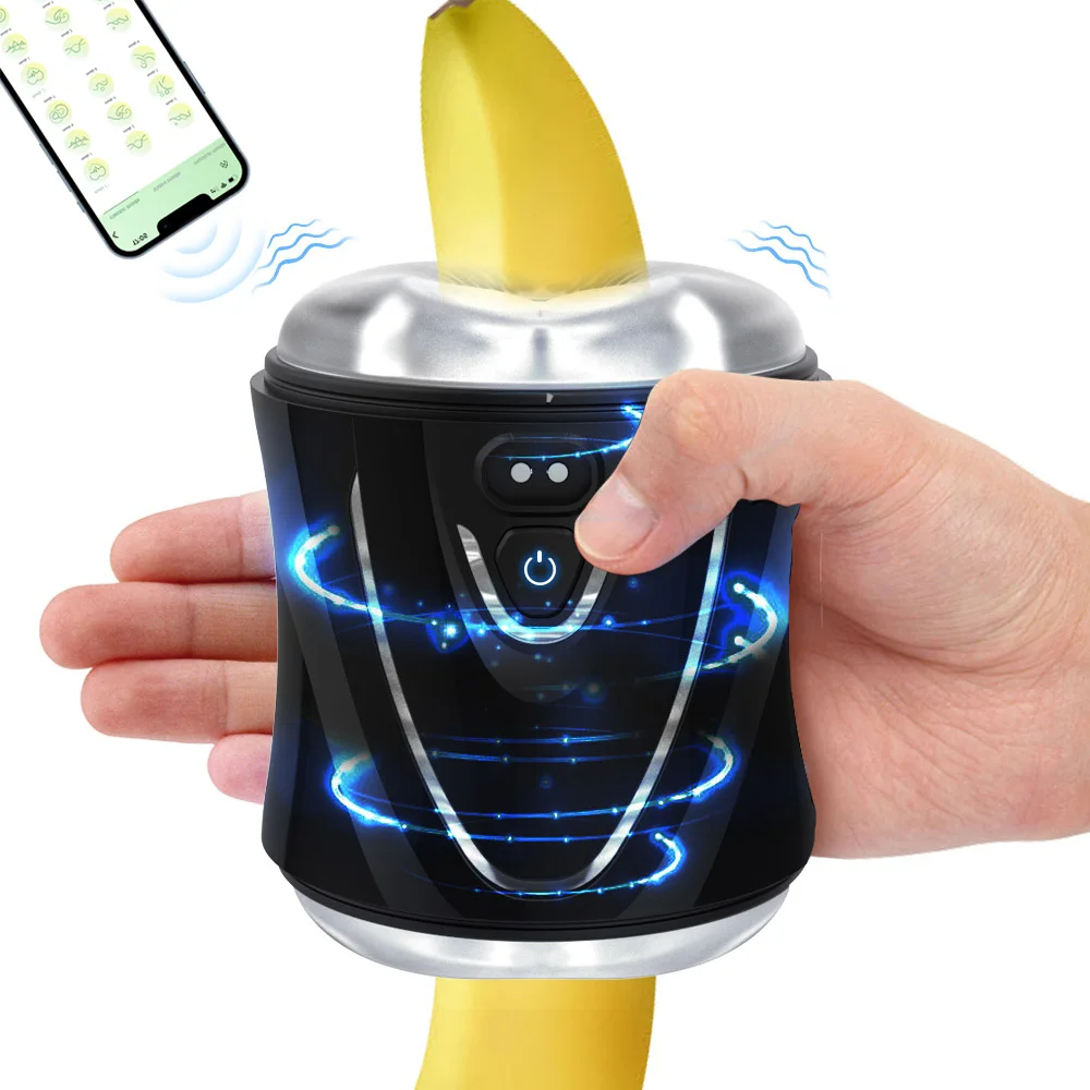Automatic Male Masturbator Cup Real Blowjob Sucking Machine