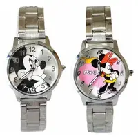 New Disney Mickey Mouse Minnie Gold Silver Watch Children's Boys Girls Watches Steel Students Quartz Adult Watch Birthday Gift 2