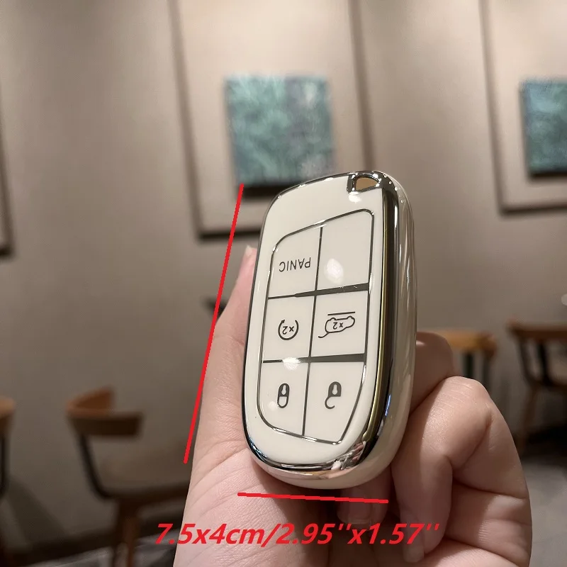 Premium Key Fob Cover with Keychain Attachment