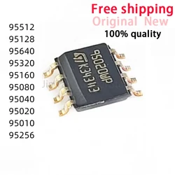 10 - Piece Set of SOP - 8 SMD IC Chips - 100% New Original, In Stock (95040)
